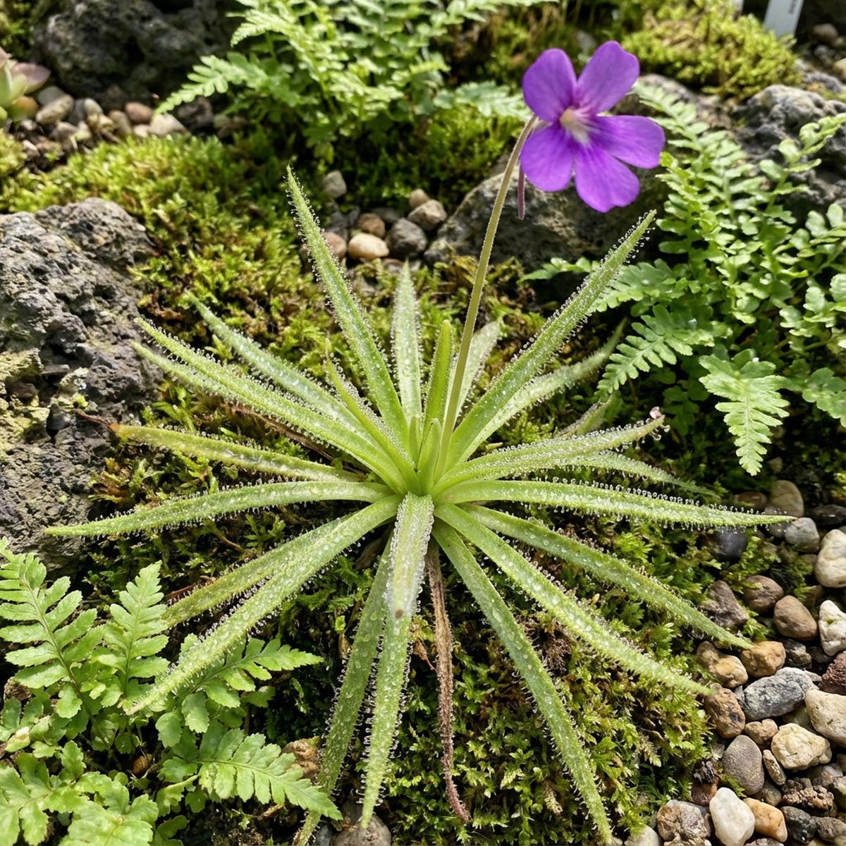 Pinguicula Moctezumae Seeds for Planting Exotic Carnivorous Plant Seeds