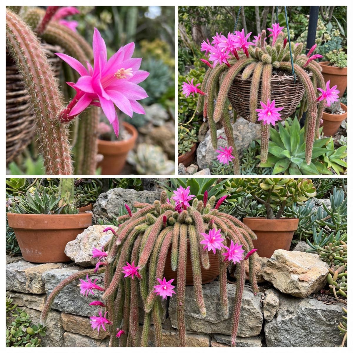 Aporocactus Flagelliformis Seeds for Planting Trailing Flower Seeds for Vibrant Blooms