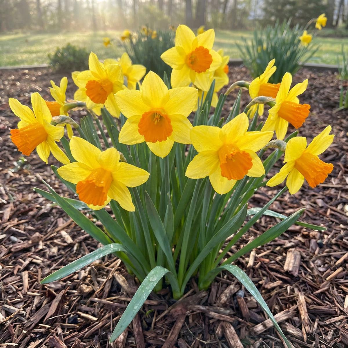 Perennial Orange Yellow Daffodil Planting Seeds - Perfect for Fall