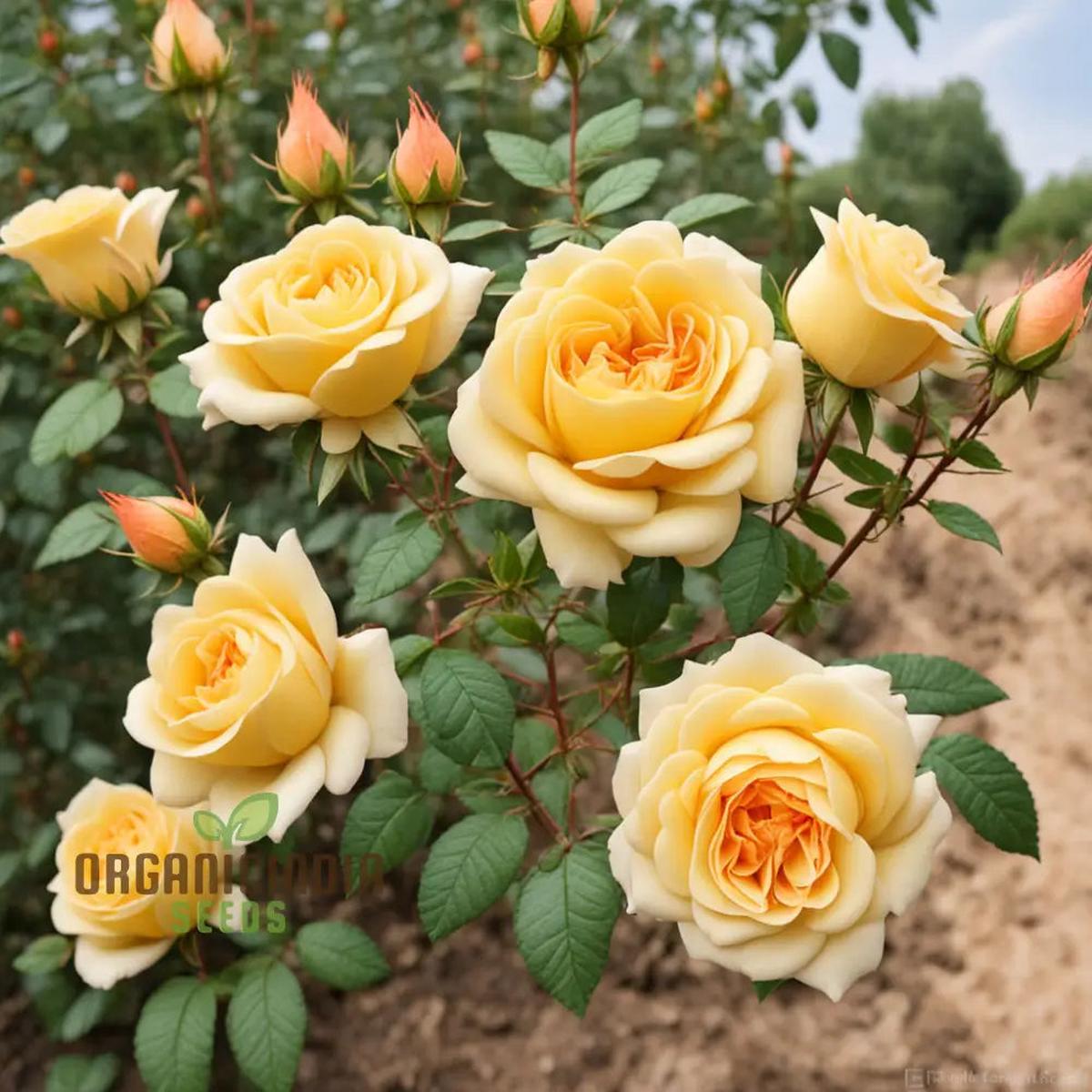 Rosa Banksiae Flower seeds for Planting - Wildflower Mix, Heirloom & GMO Free Seeds for Home Garden
