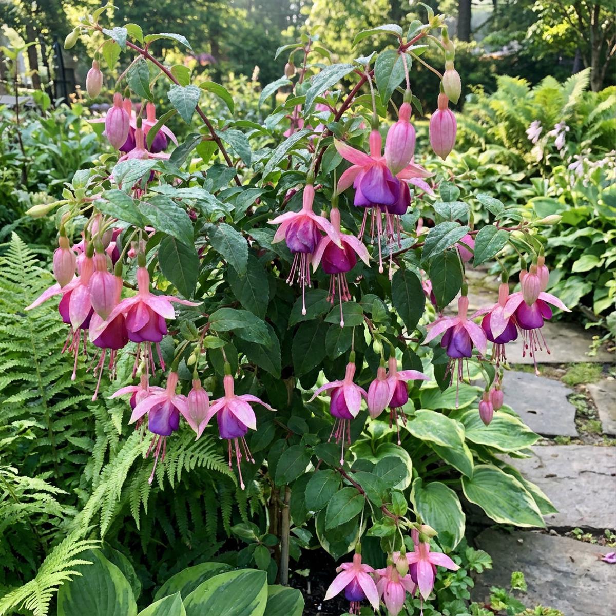 Fuchsia Flower Seeds for Planting Pink Blooms - Perfect for a Vibrant Garden