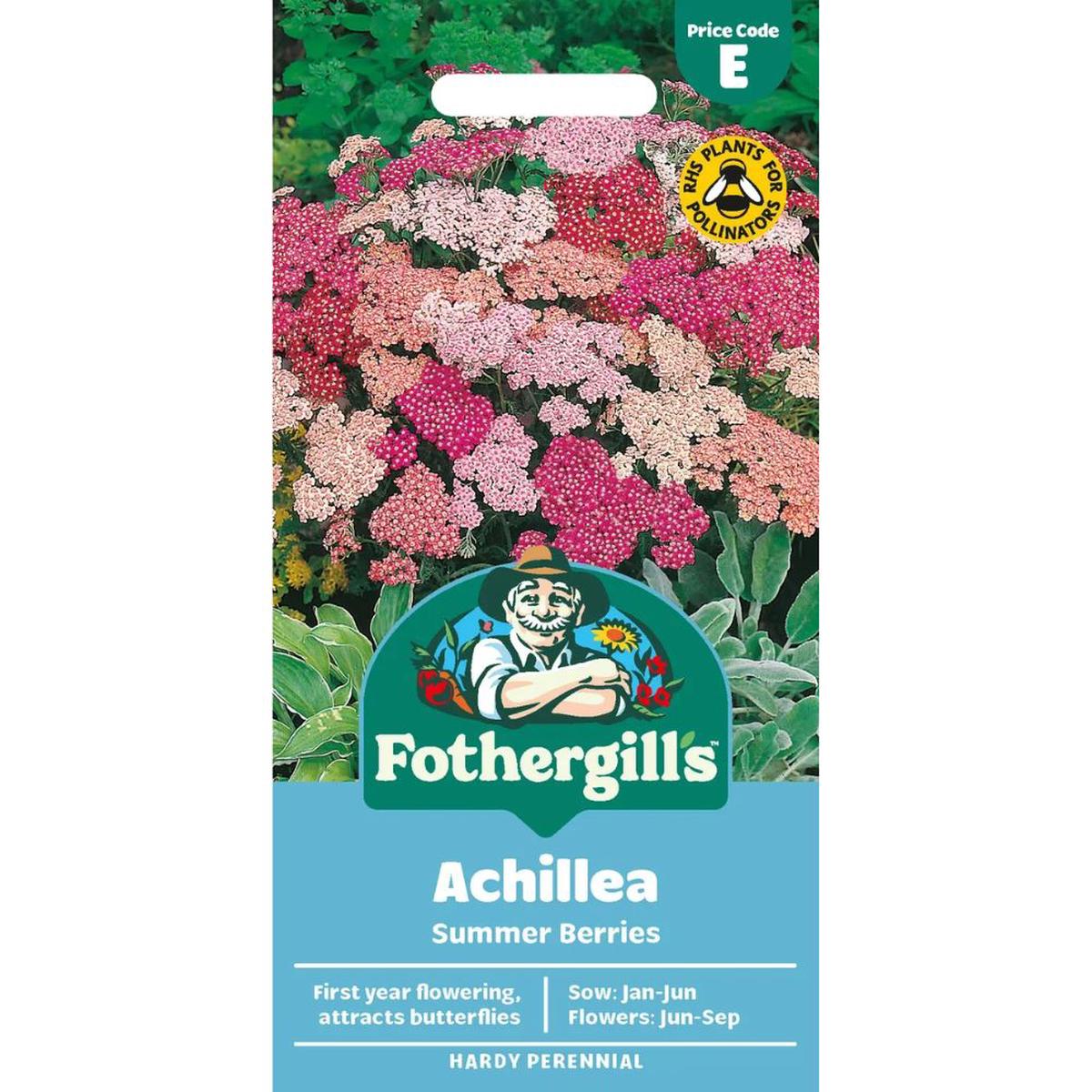Mr Fothergill's Achillea Summer Berries F2 Seeds