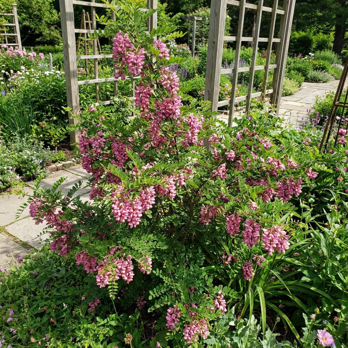 Pink Rose Locust Tree Seeds for Planting - Grow Your Own Beautiful Trees
