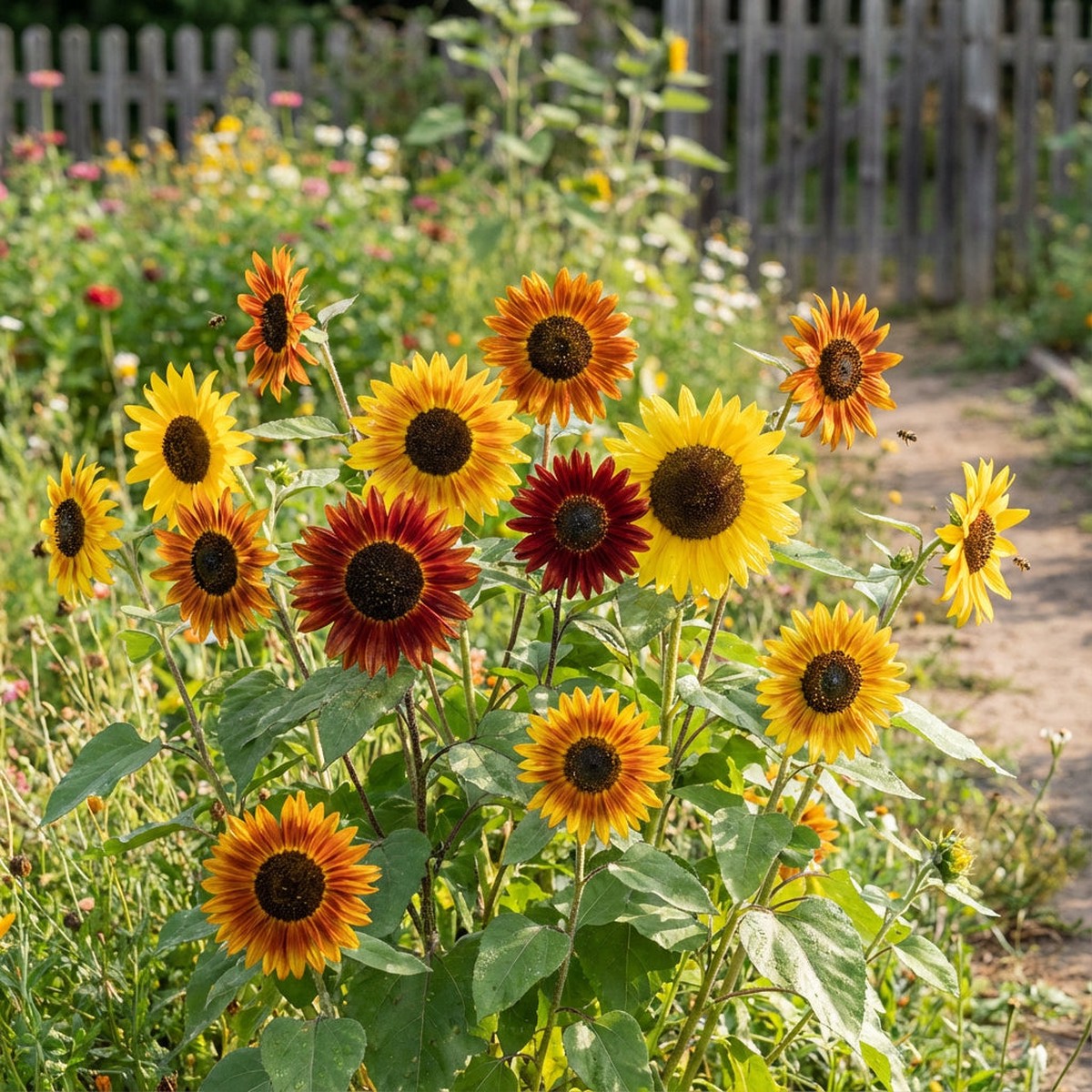 Mixed Sunflower Seeds for Planting - Brighten Your Garden with Cheerful Blooms