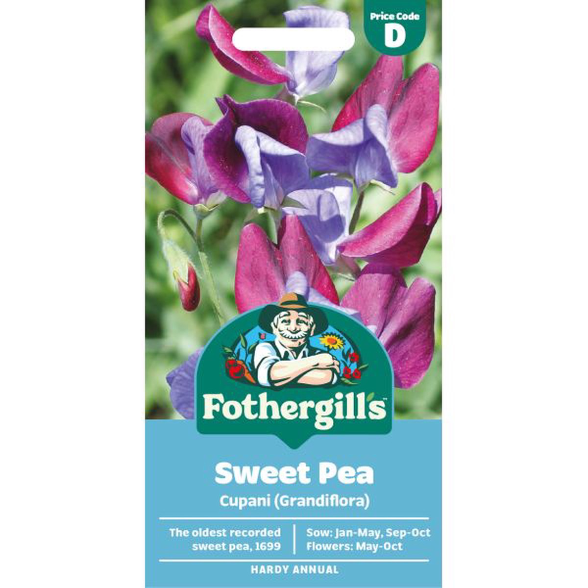 Sweet Pea Cupani Seeds