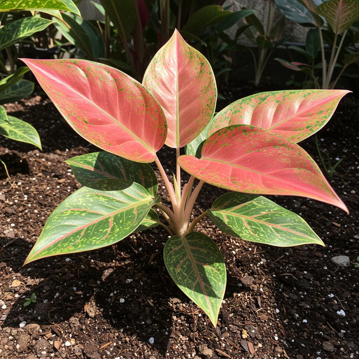 Aglaonema Pink Mix Seeds for Easy Planting