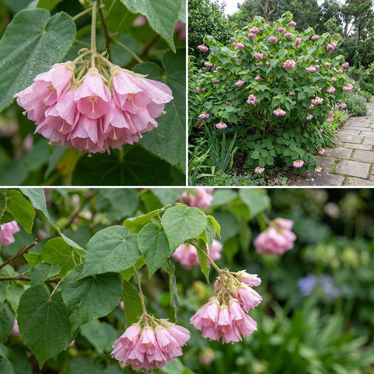 Dombeya Bourgassiae Pink Blossom Plant Seeds for Planting