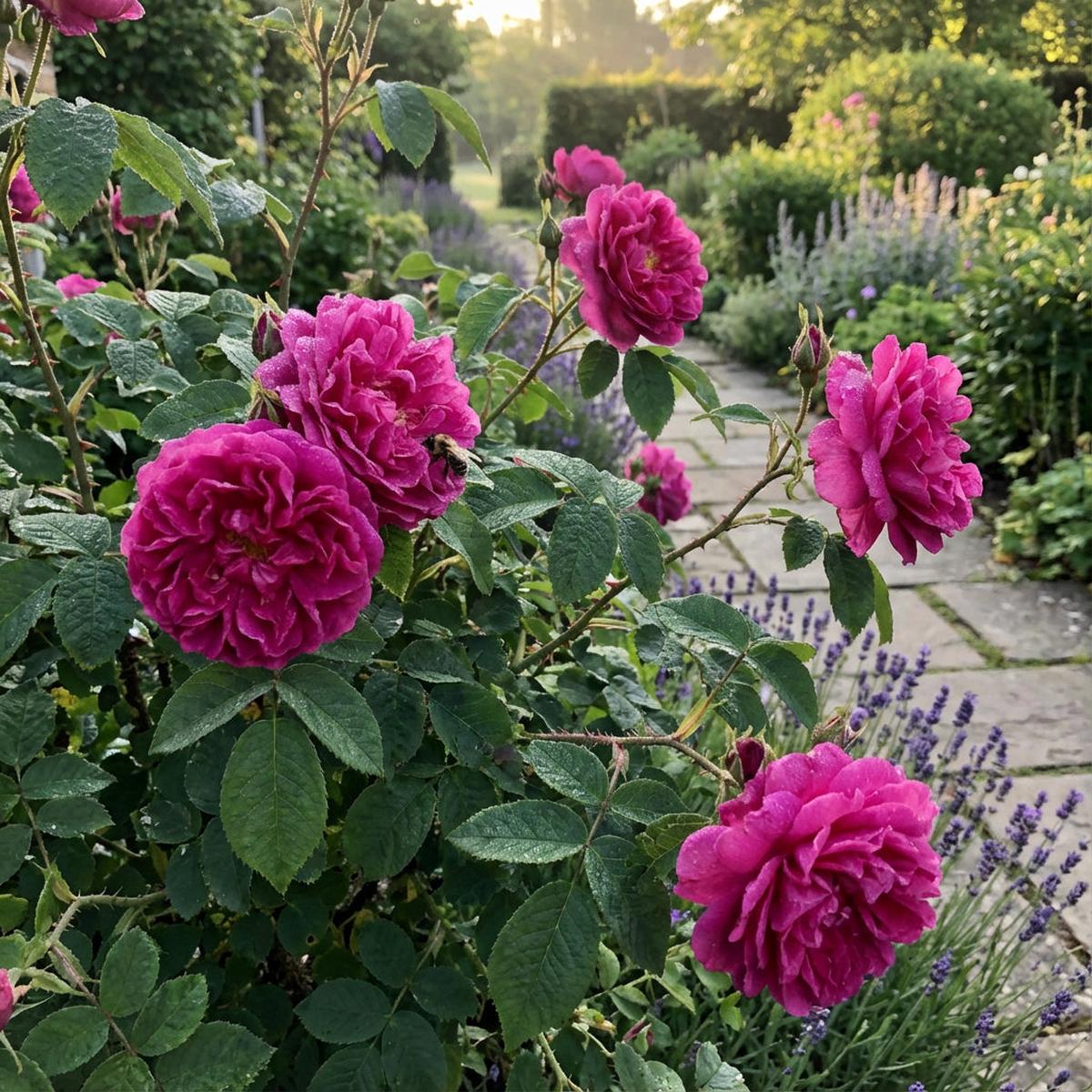 Planting Damask Rose Bush Seeds | Fragrant Flower Seeds for Your Garden