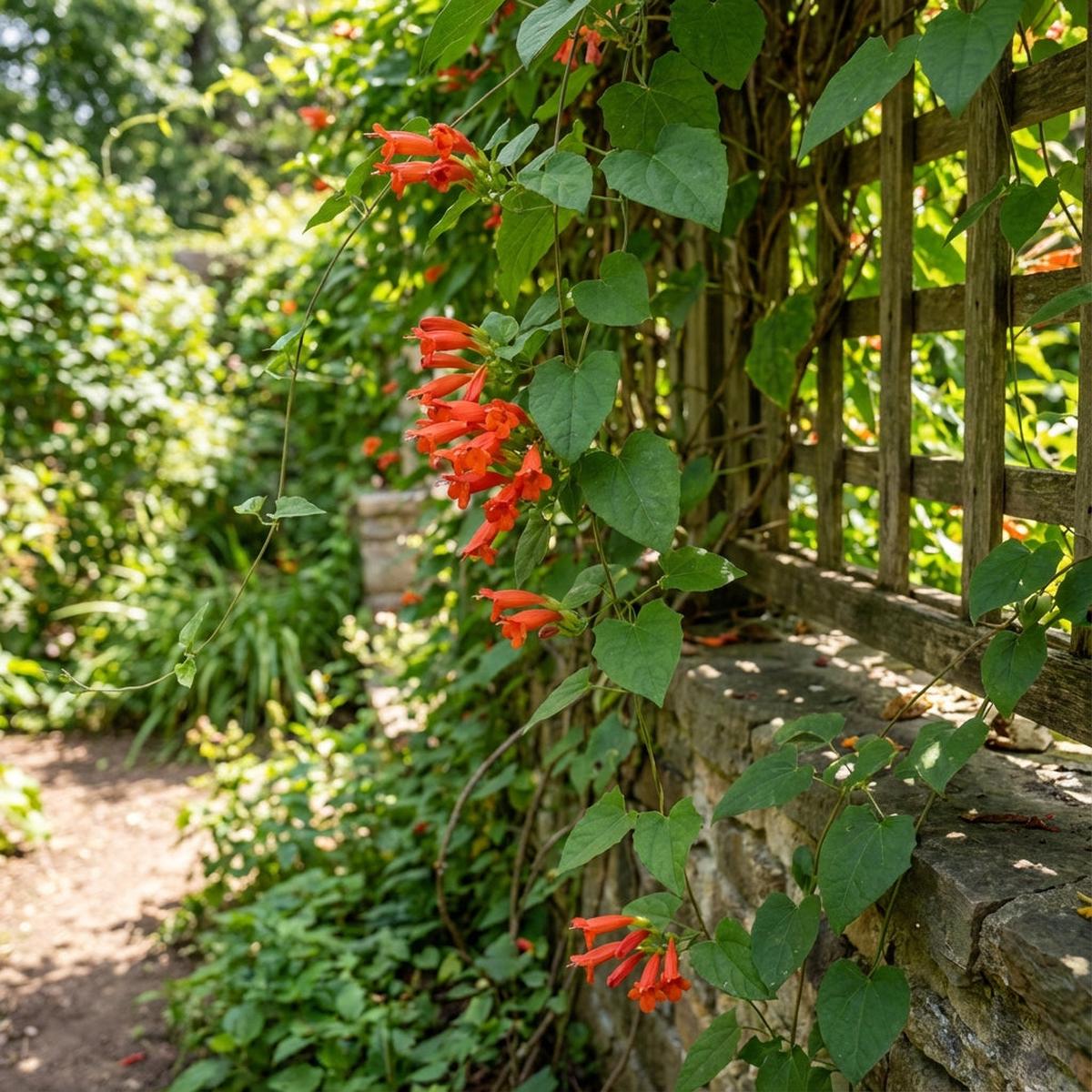 Thunbergia Coccinea Seeds - Planting Scarlet Flower for Vibrant Gardens