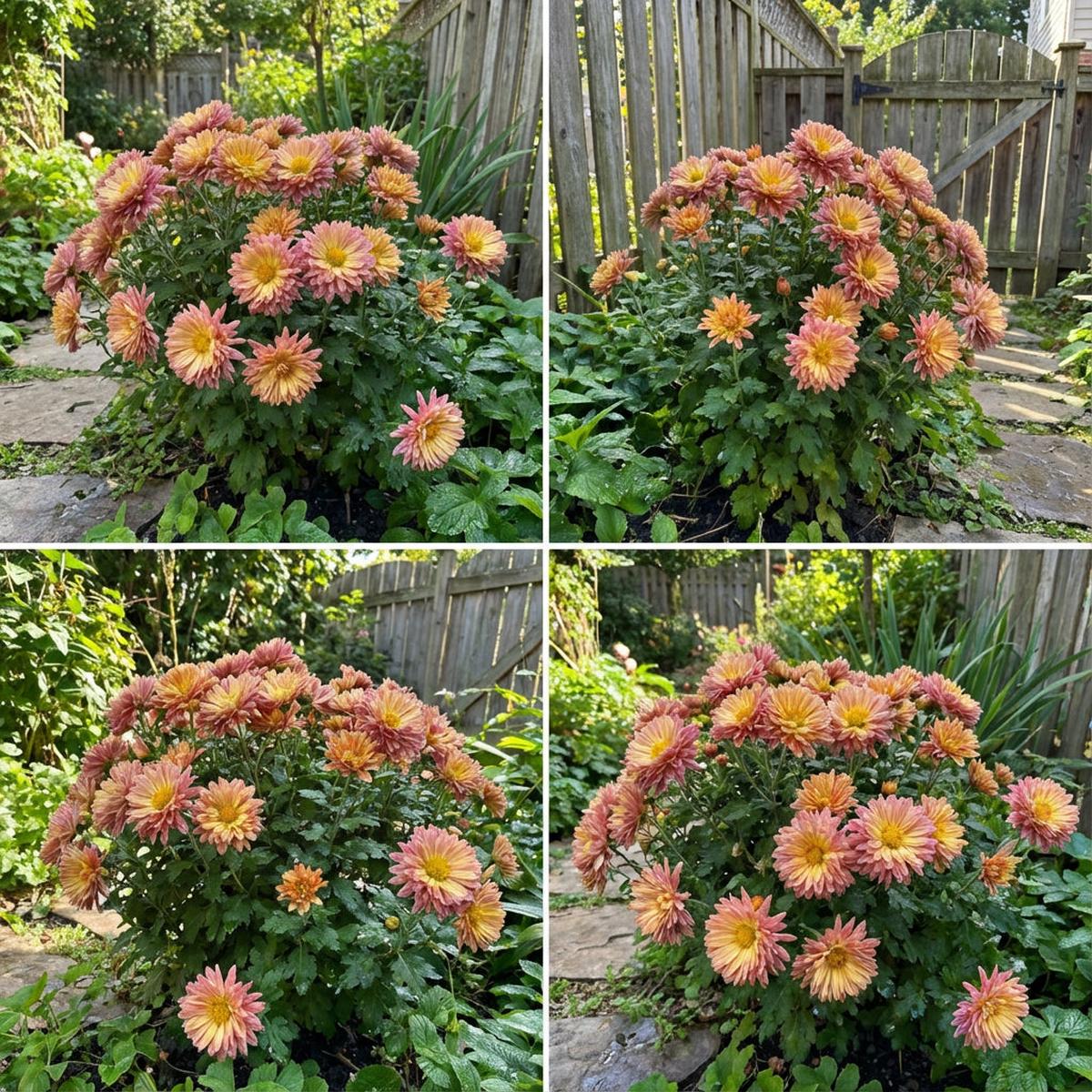 Yellow Pink Chrysanthemum Flower Seeds for Planting