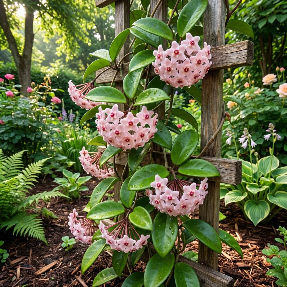 Light Pink Carnosa Flower Seeds for Planting