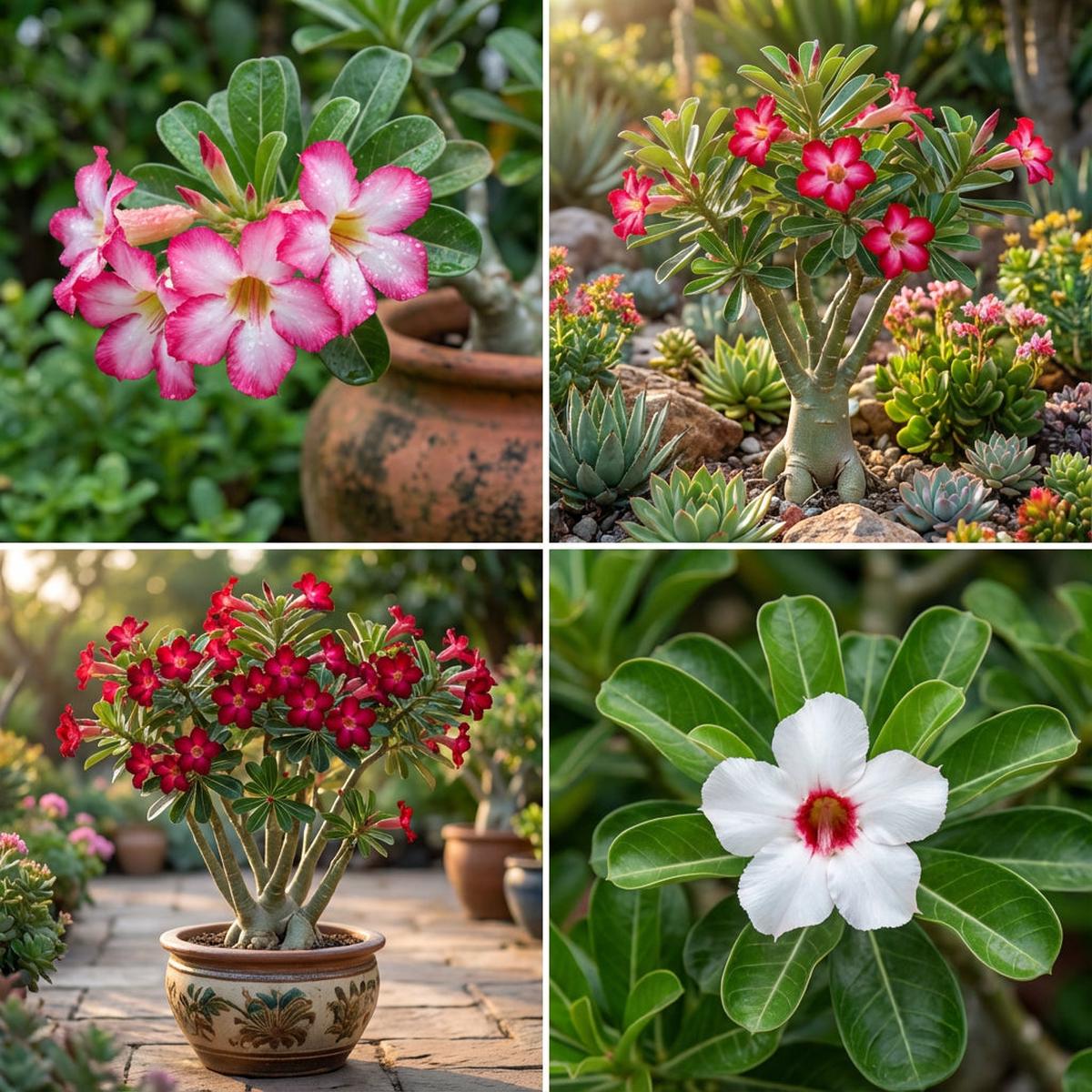 Adenium Seeds for Planting Grow Stunning Desert Rose Flowers at Home