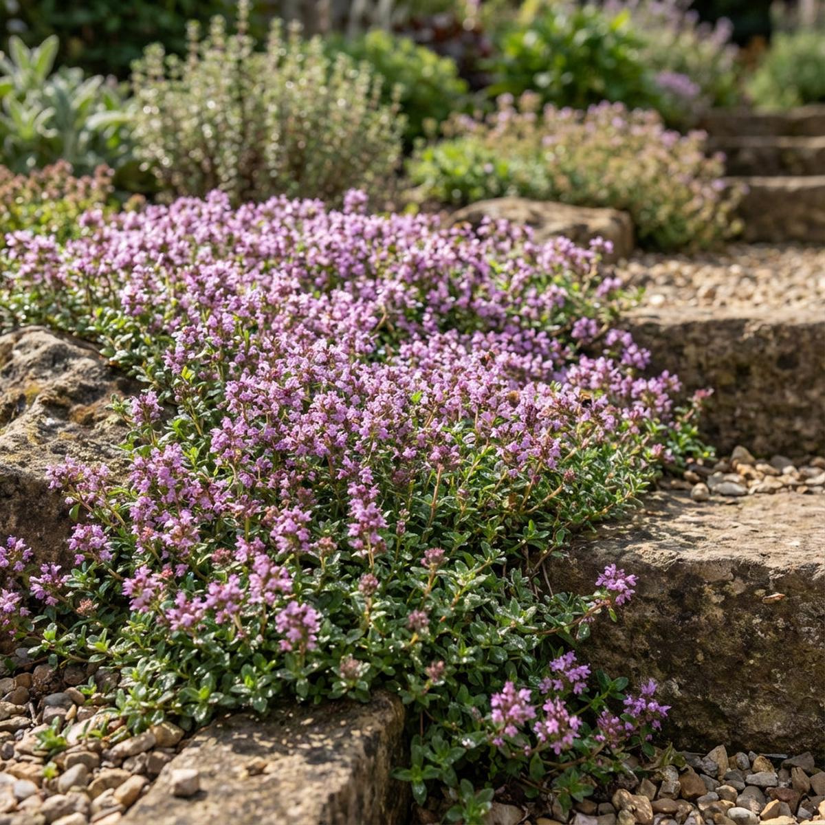 Creeping Thyme Planting Seeds Perfect Ground Cover Flowers