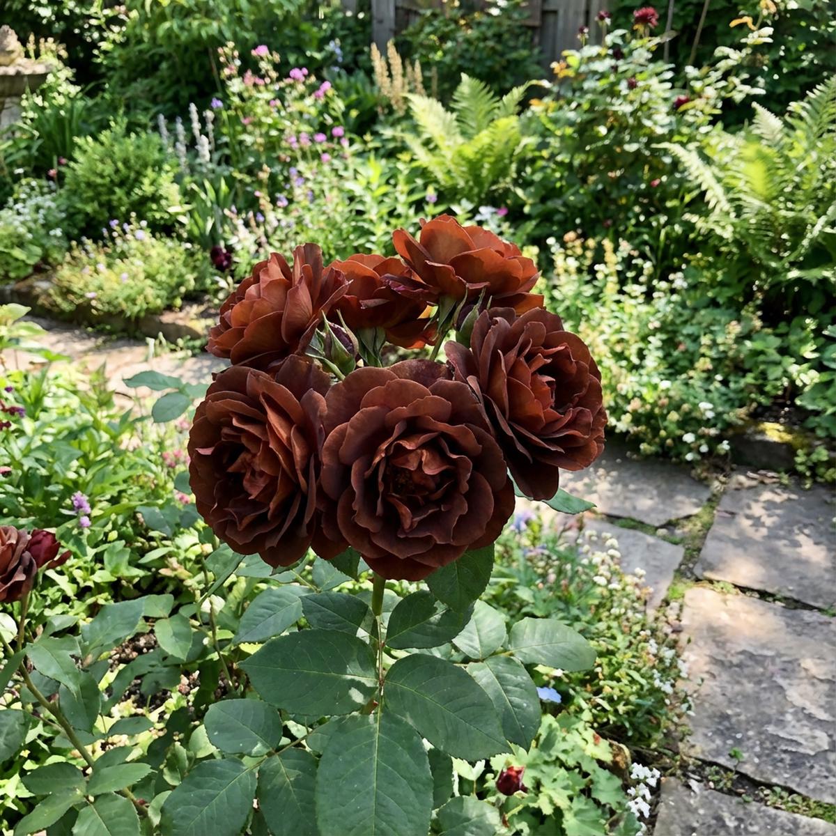 Rose Flower Seeds Brown Planting
