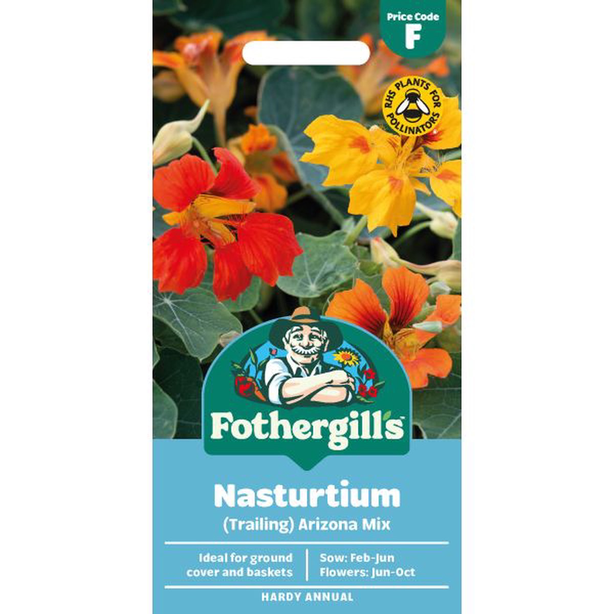 Nasturtium Arizona Mix Seeds