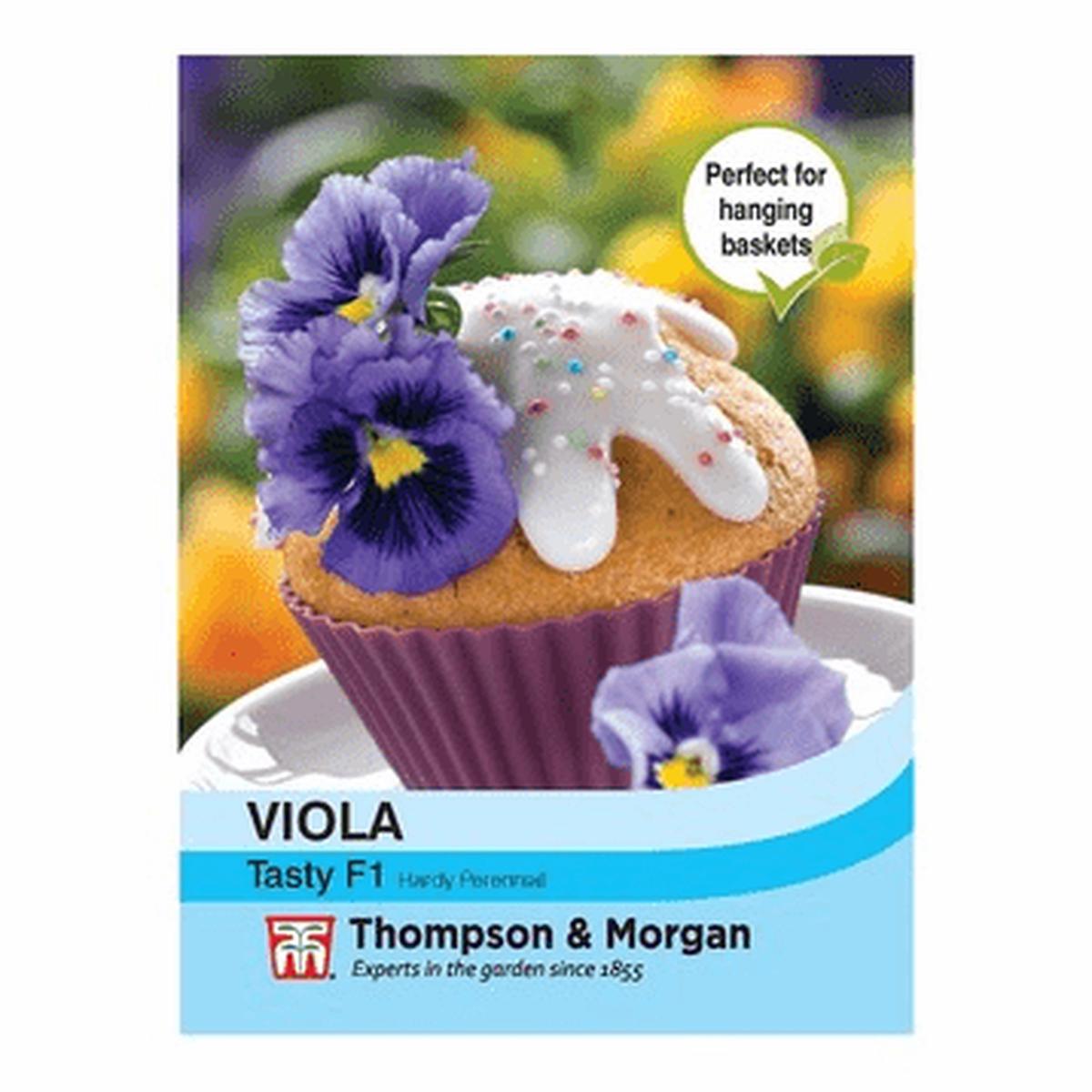 Pansy Tasty F1 Hybrid Flower Seeds
