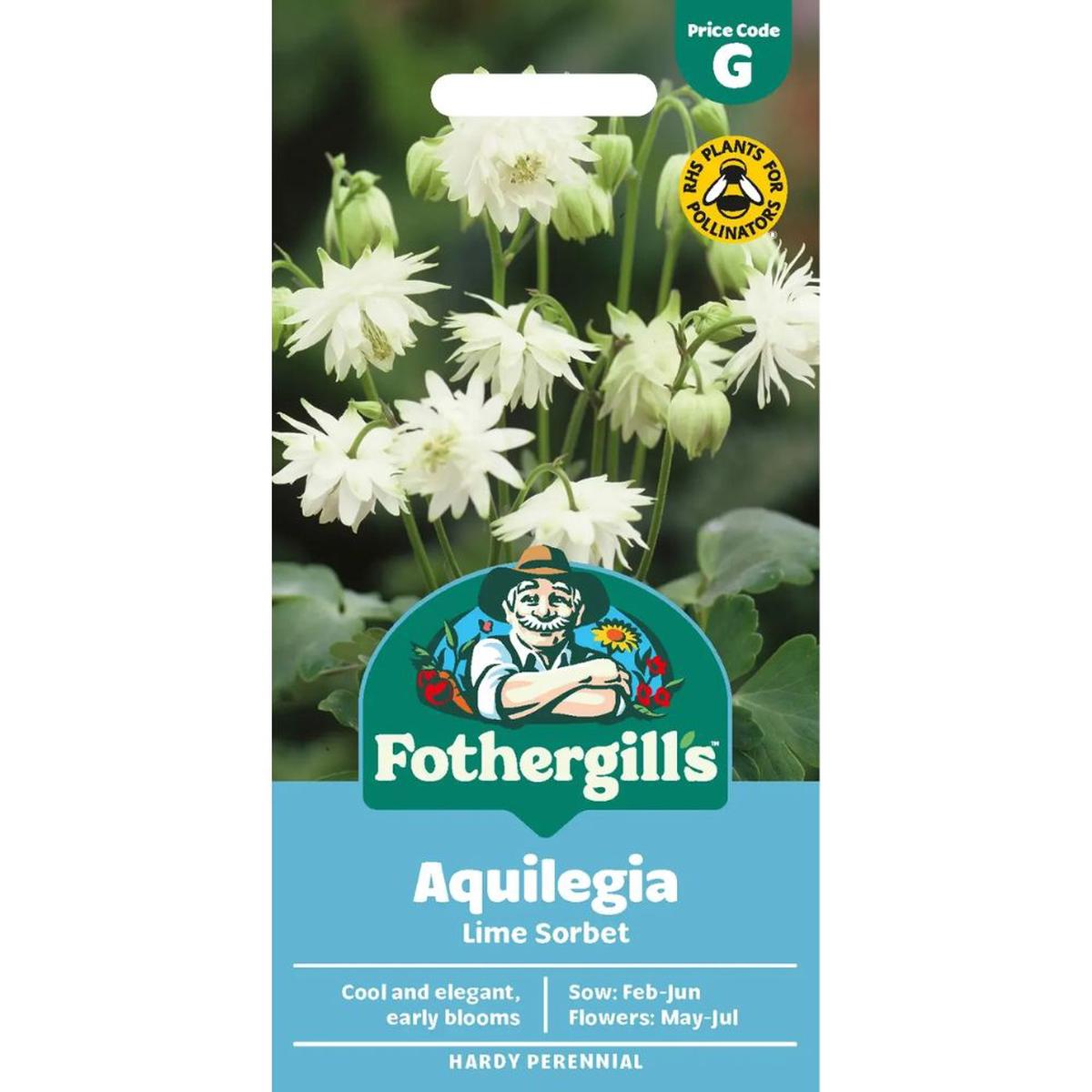 Mr Fothergill's Aquilegia Lime Sorbet Seeds