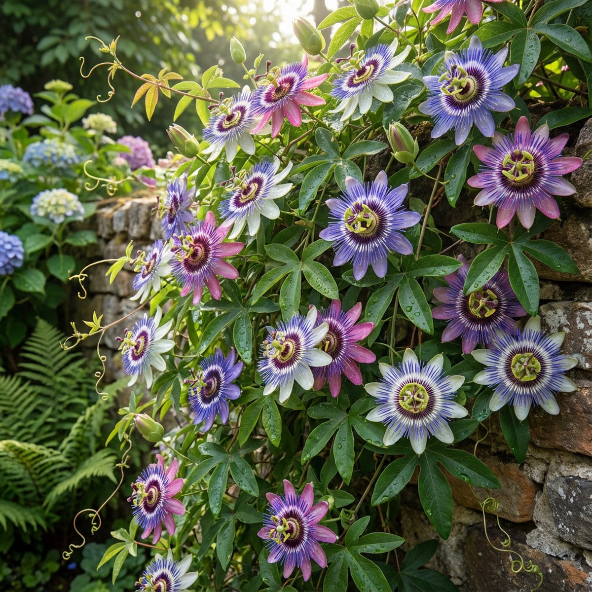 Mixed Color Passion Flower Seeds for Planting - Create a Vibrant Garden Display