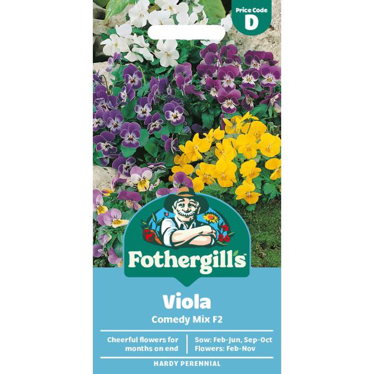 Viola Comedy Mix F2 Seeds