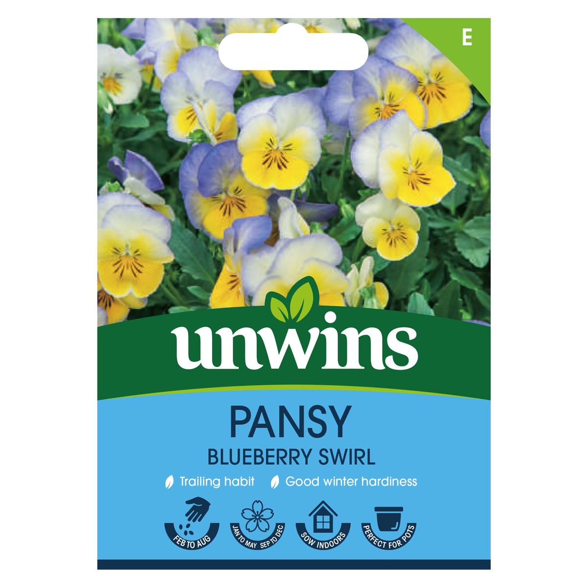 Pansy Blueberry Swirl