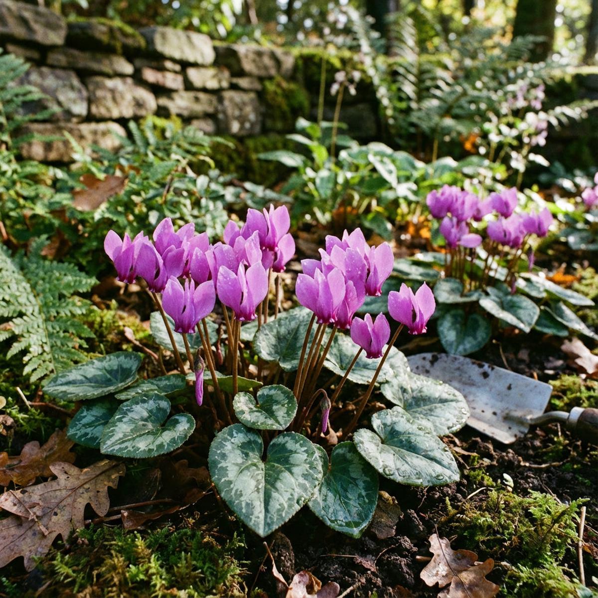Cyclamen Seeds: Violet Flower Planting