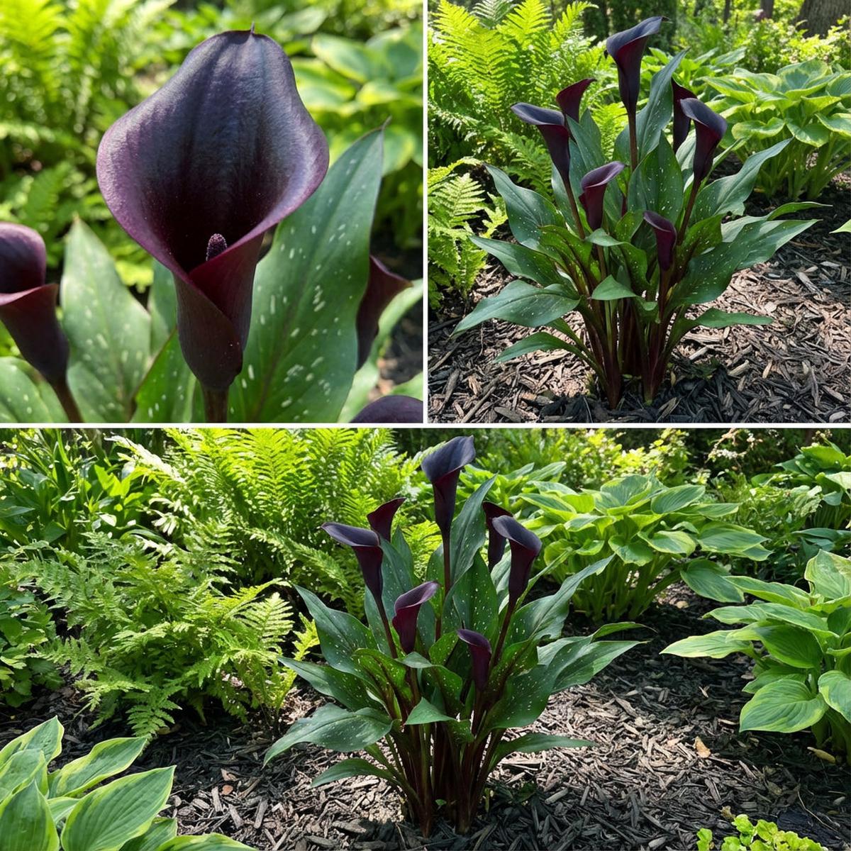 Exotic Black Calla Seeds Perfect for Spring Planting