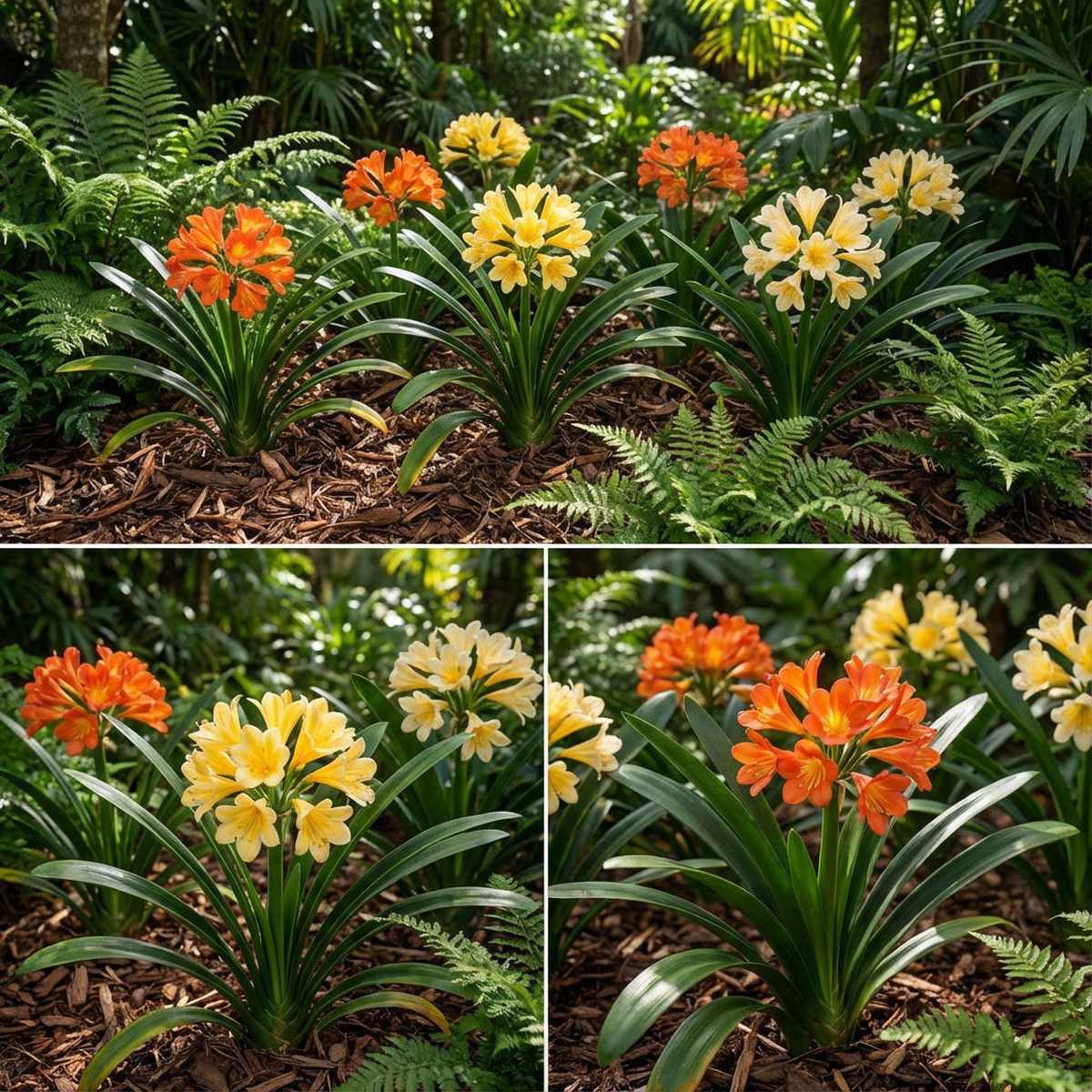Mixed Clivia Flower Seeds for Planting - Vibrant Perennial Blooms
