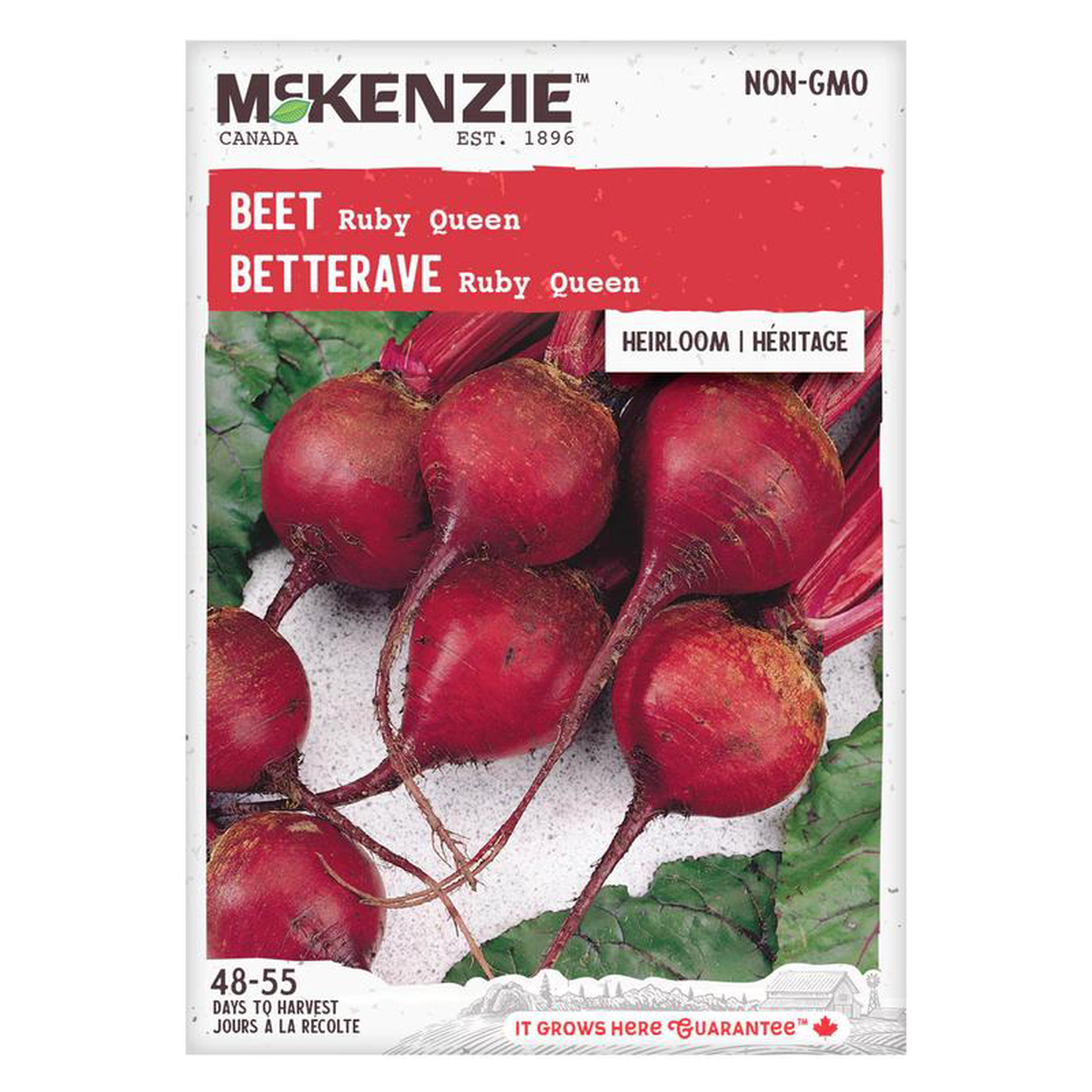 Beet Ruby Queen 8211 McKenzie Seeds