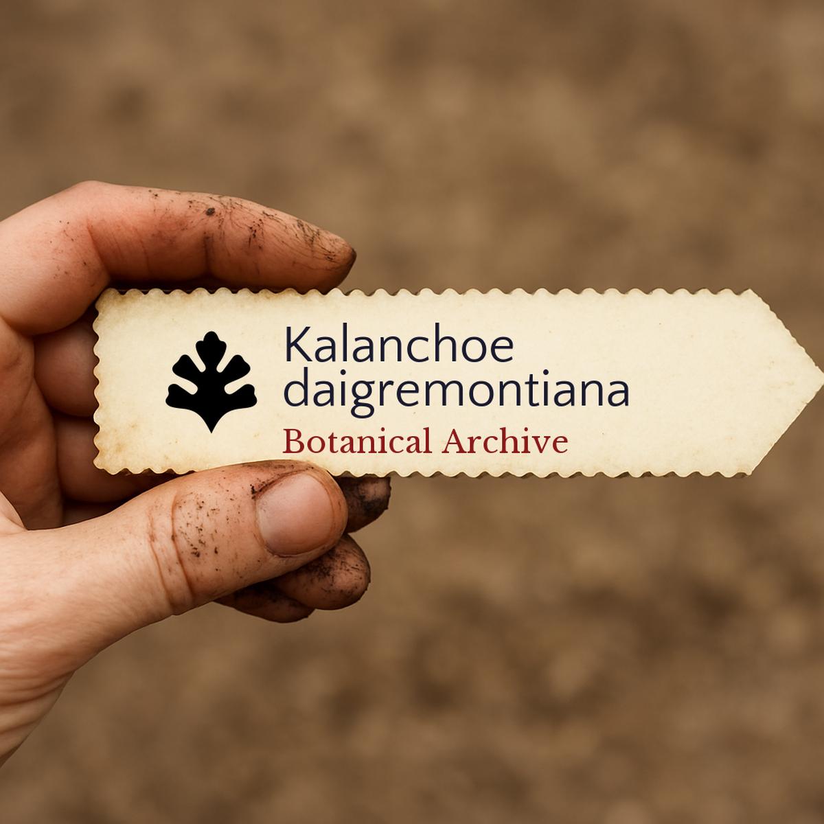 Kalanchoe daigremontiana SEEDS