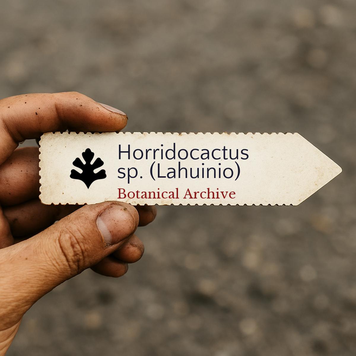 Horridocactus sp. (Lahuinio) SEEDS