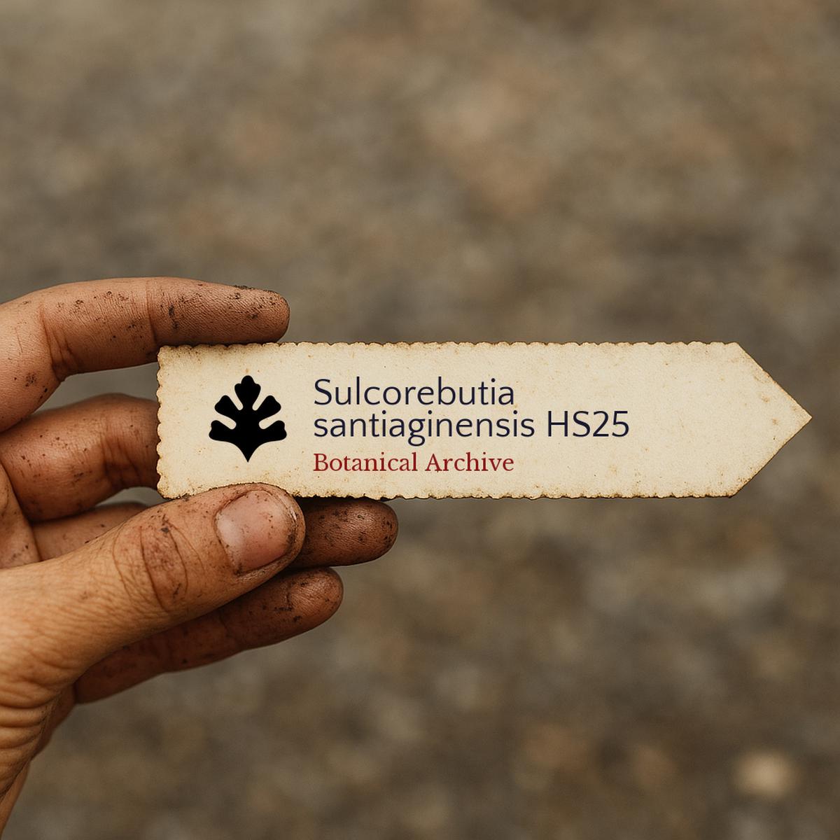 Sulcorebutia santiaginensis HS25 SEEDS