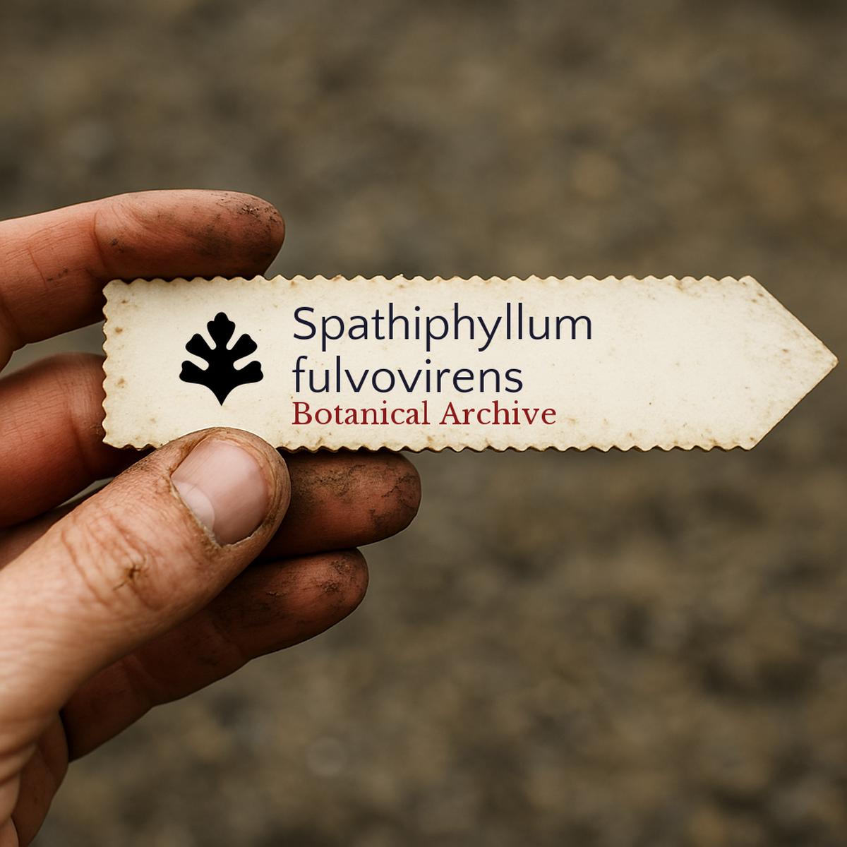 Spathiphyllum fulvovirens SEEDS