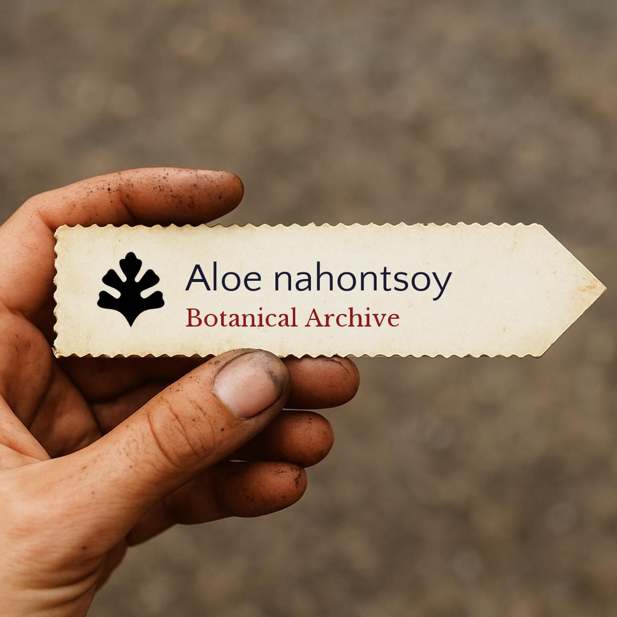 Aloe nahontsoy SEEDS