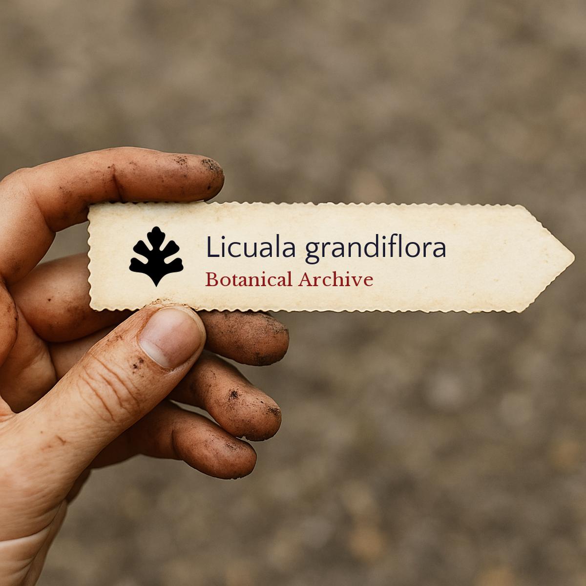 Licuala grandiflora SEEDS