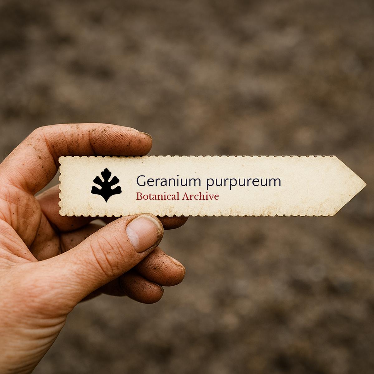Geranium purpureum SEEDS