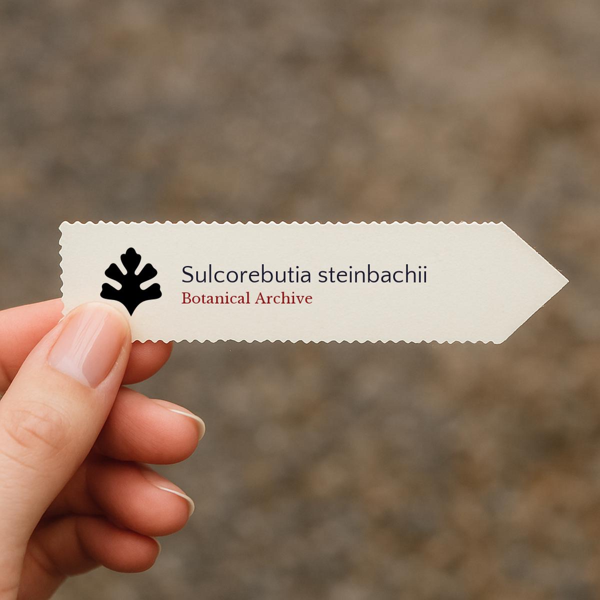 Sulcorebutia steinbachii var. horrida SEEDS
