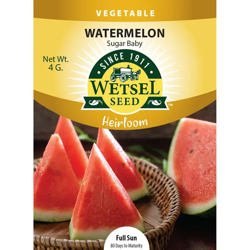 Wetsel Seed Heirloom Watermelon Sugar Baby Seed