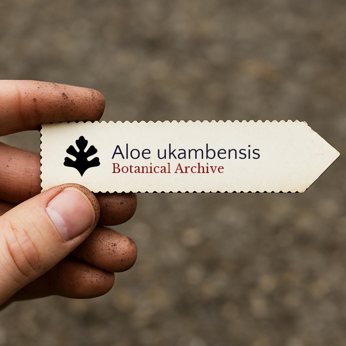 Aloe ukambensis SEEDS