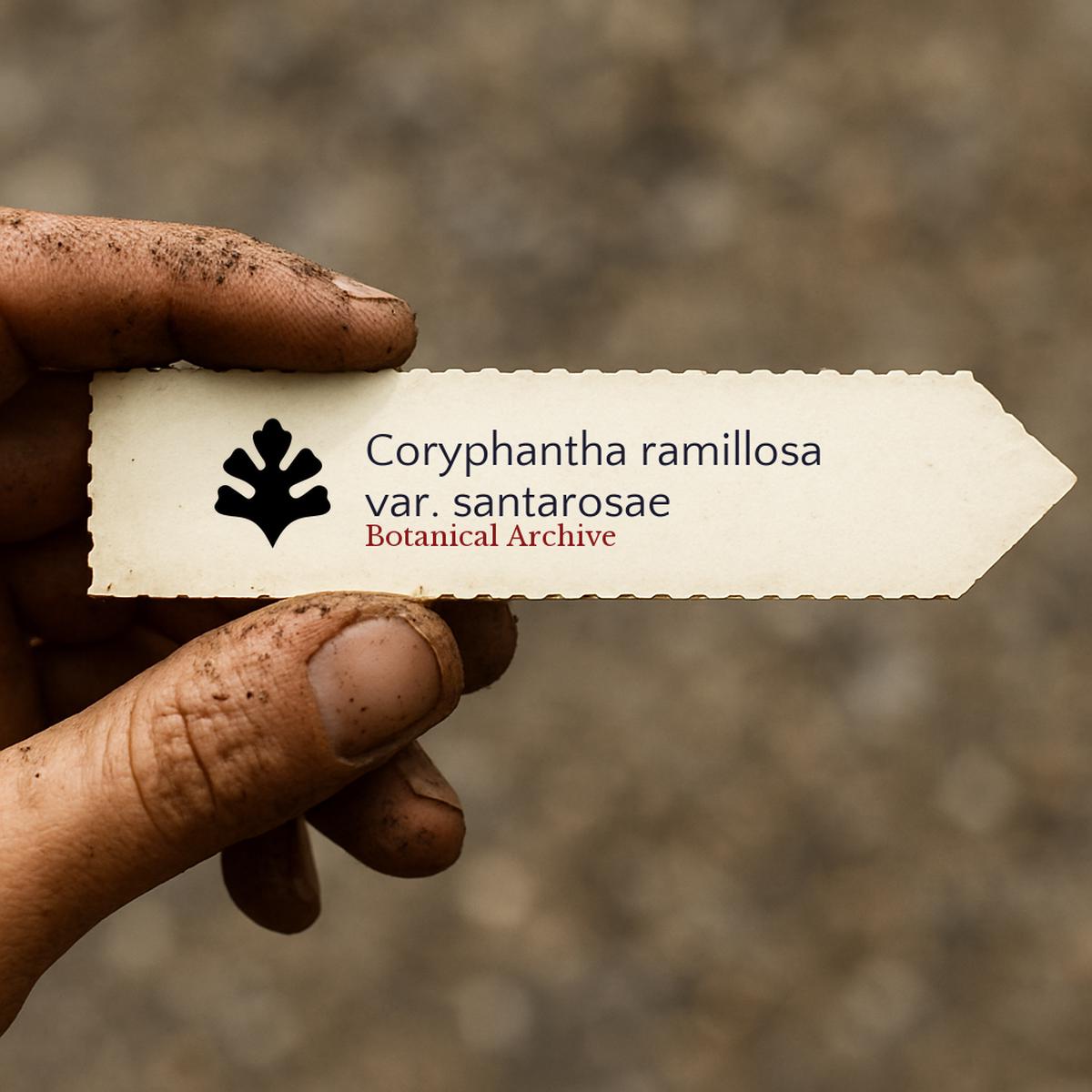 Coryphantha ramillosa var. santarosae SEEDS