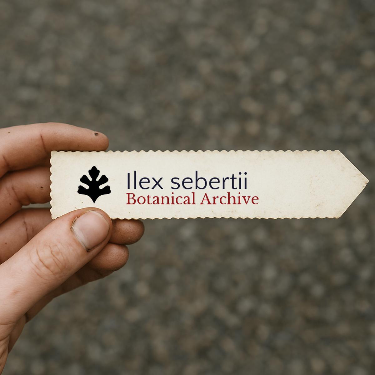 Ilex sebertii SEEDS