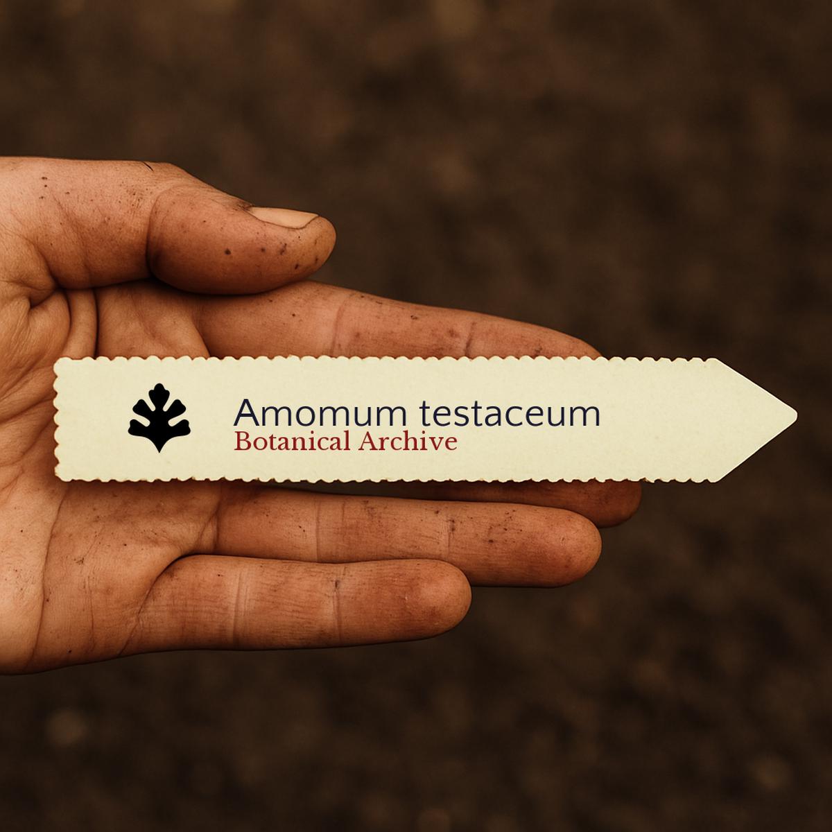 Amomum testaceum SEEDS