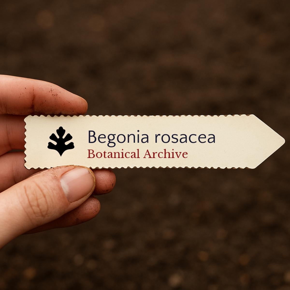 Begonia rosacea SEEDS