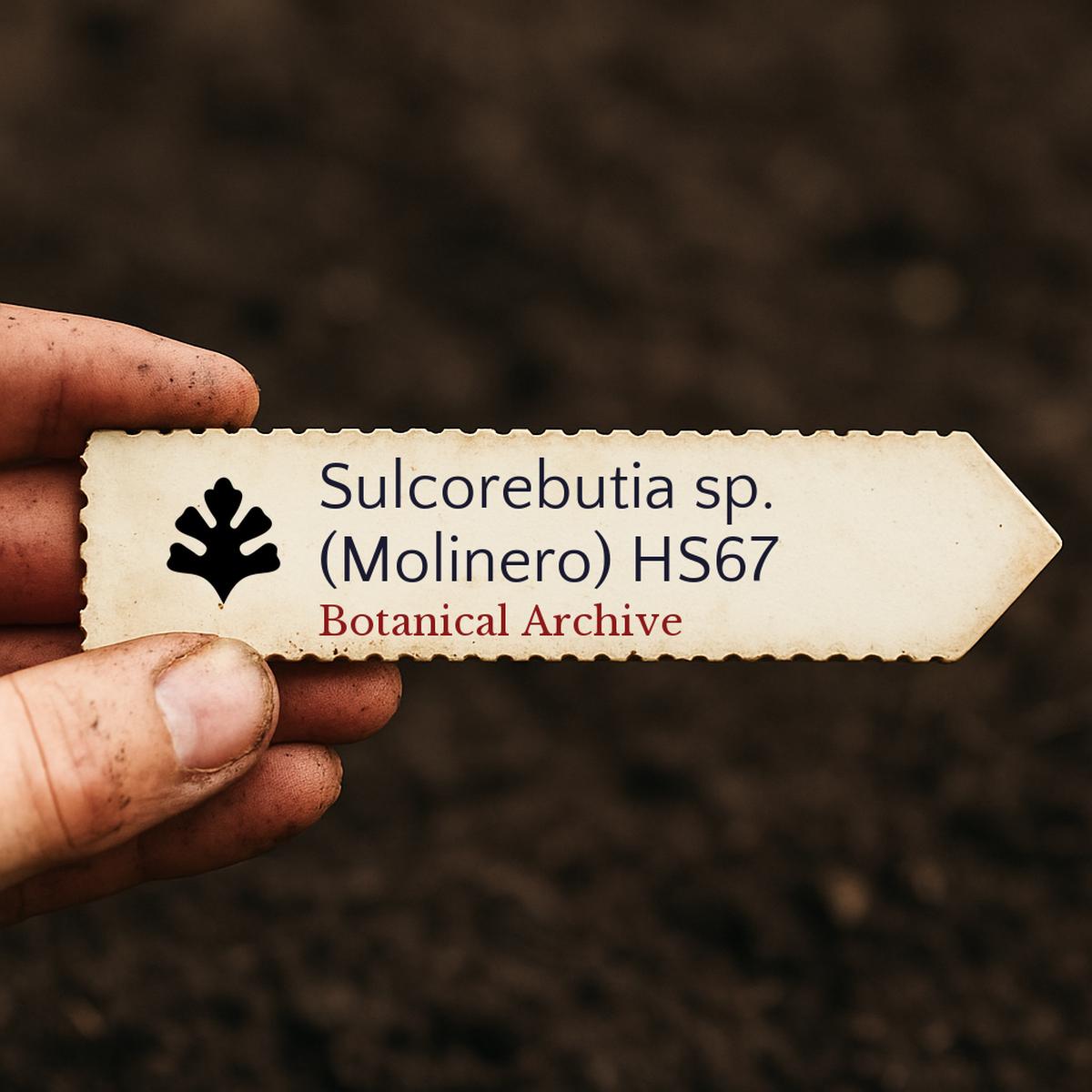 Sulcorebutia sp. (Molinero) HS67 SEEDS