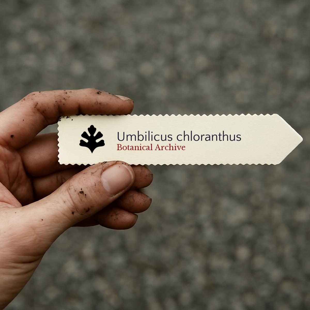 Umbilicus chloranthus SEEDS