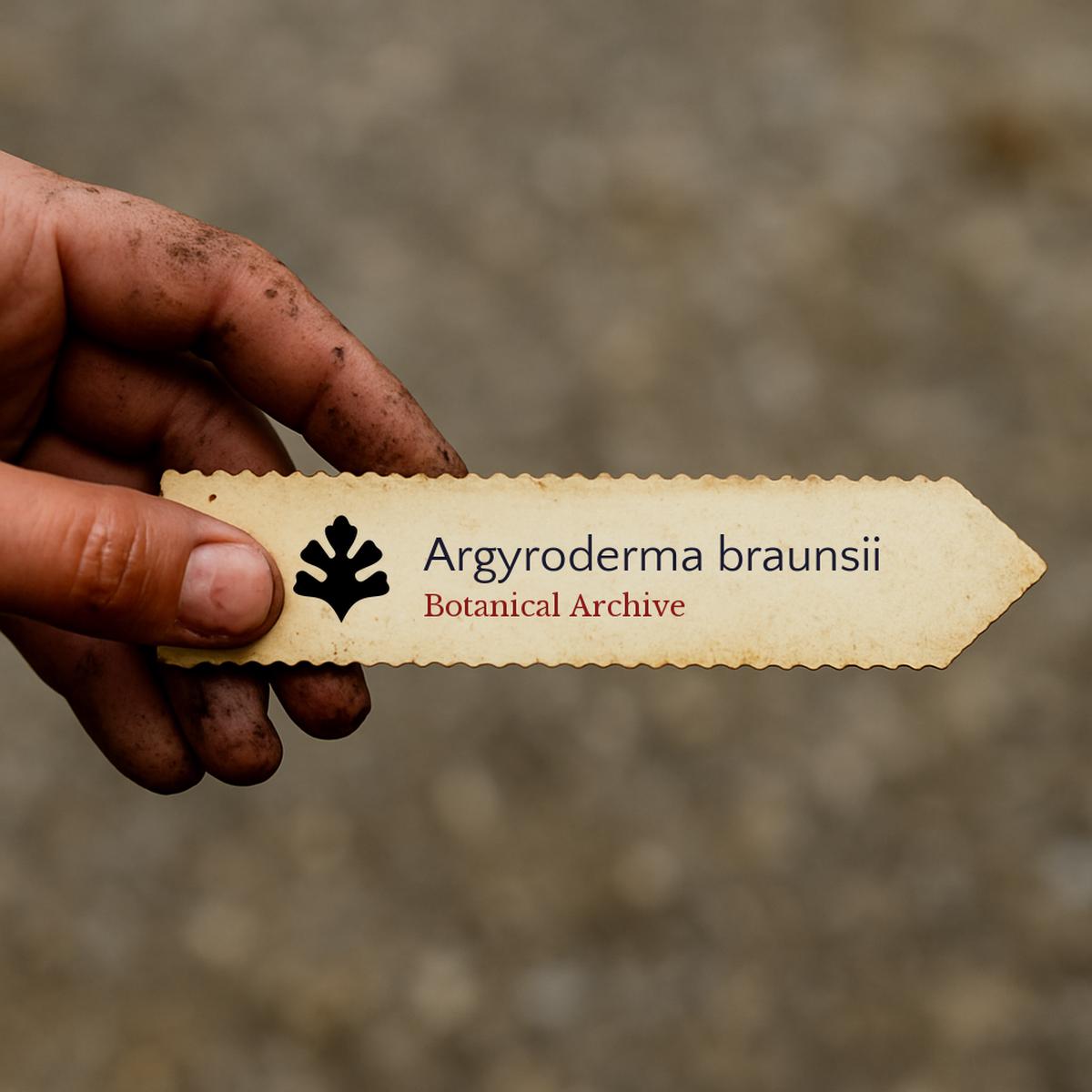 Argyroderma braunsii SEEDS