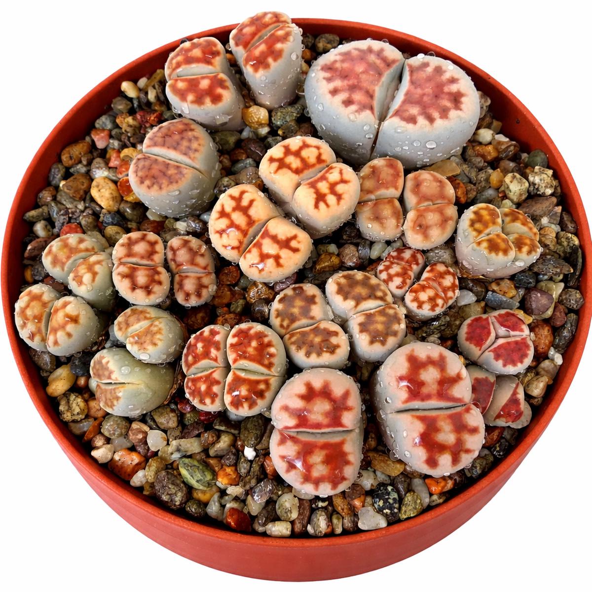 Lithops karasmontana RED TOPS SEEDS