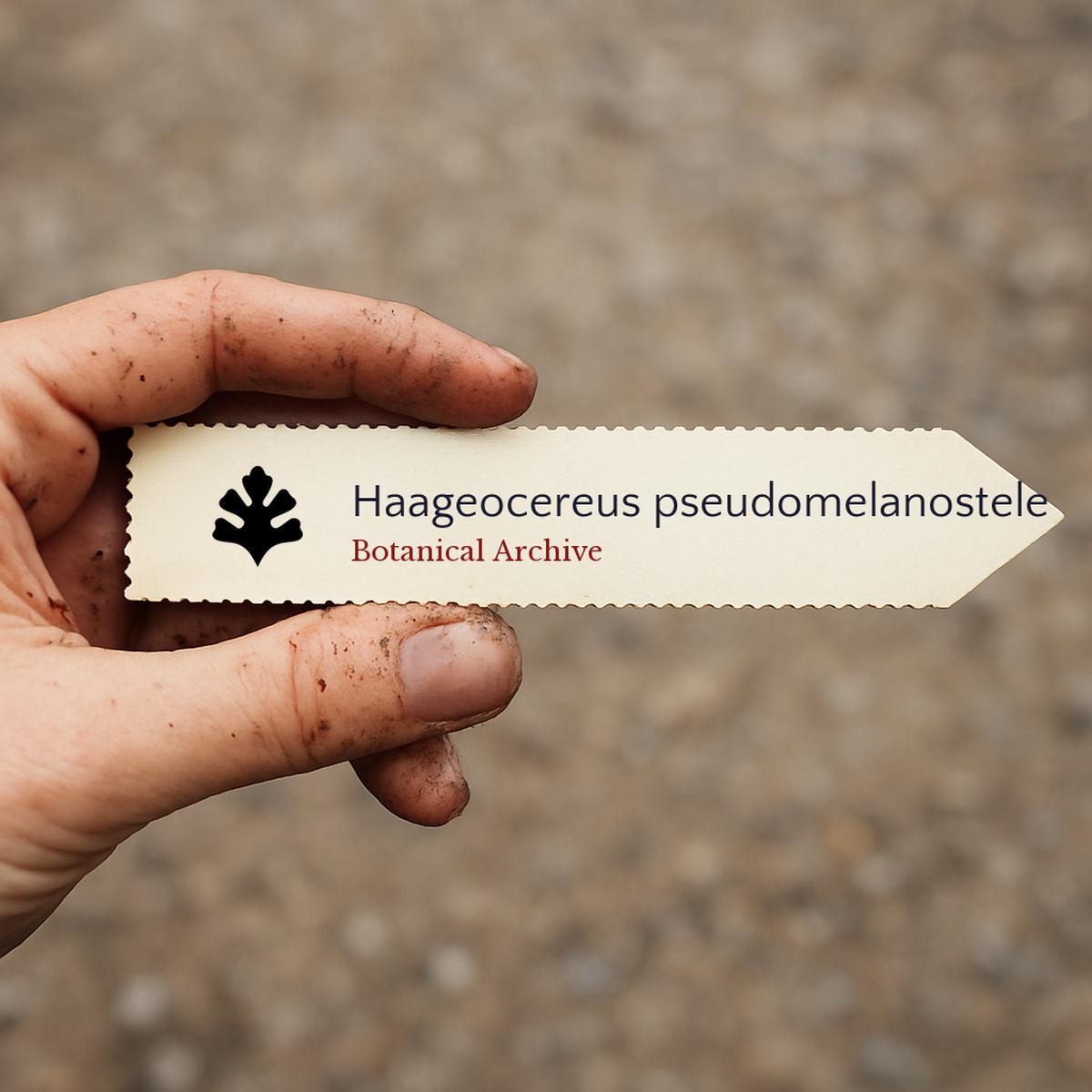 Haageocereus pseudomelanostele SEEDS