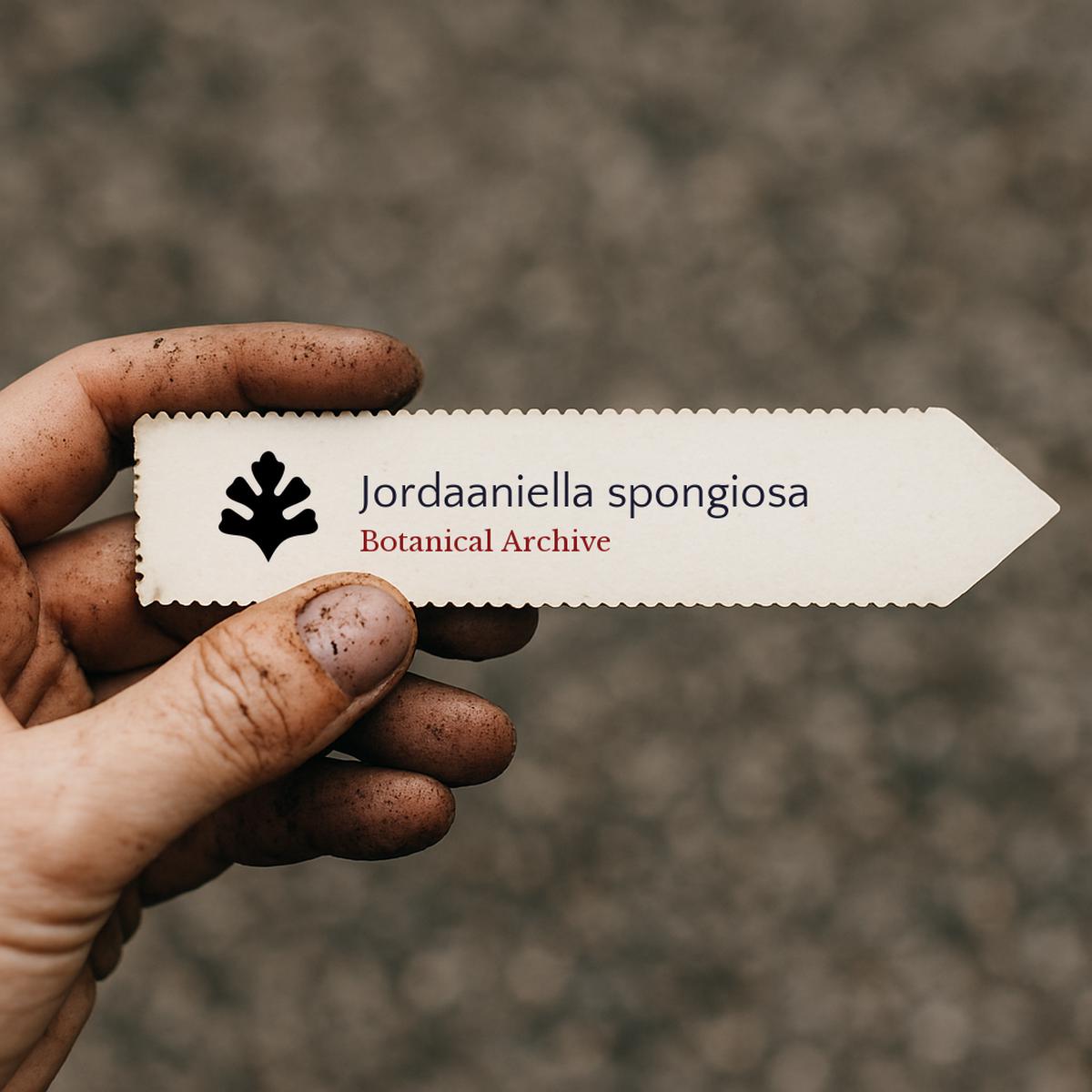 Jordaaniella spongiosa SEEDS