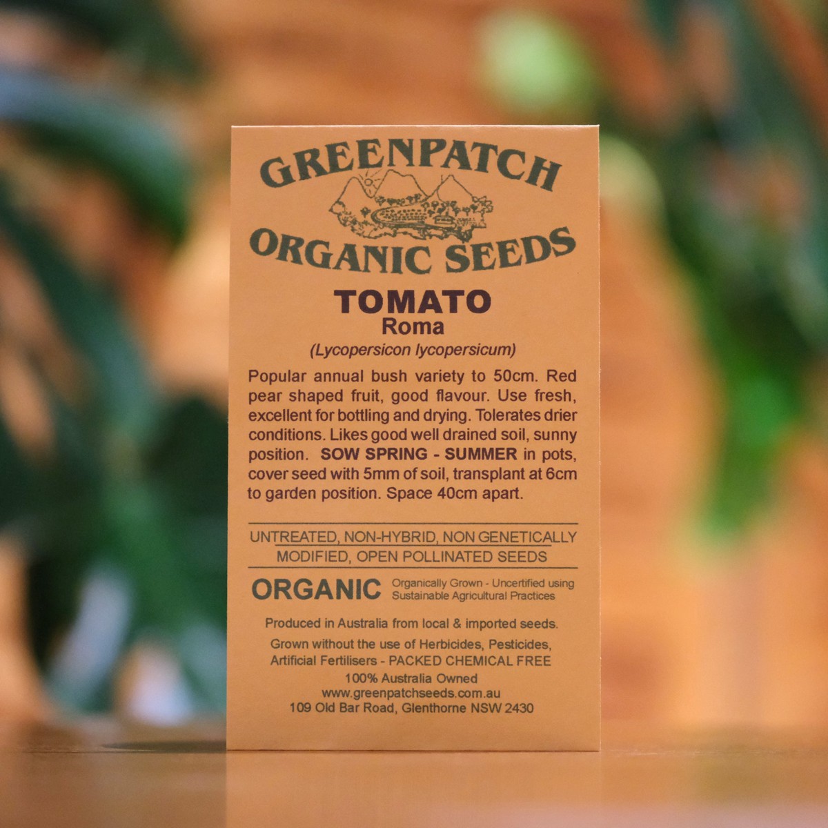 Tomato 'Roma' Greenpatch Seeds