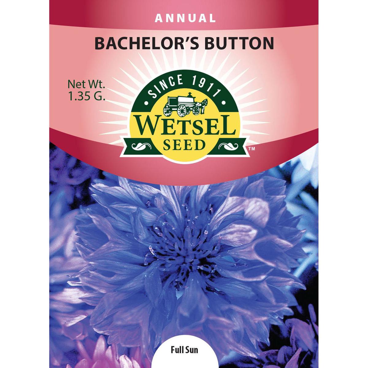 Wetsel Seed Bachelor Buttons Seed